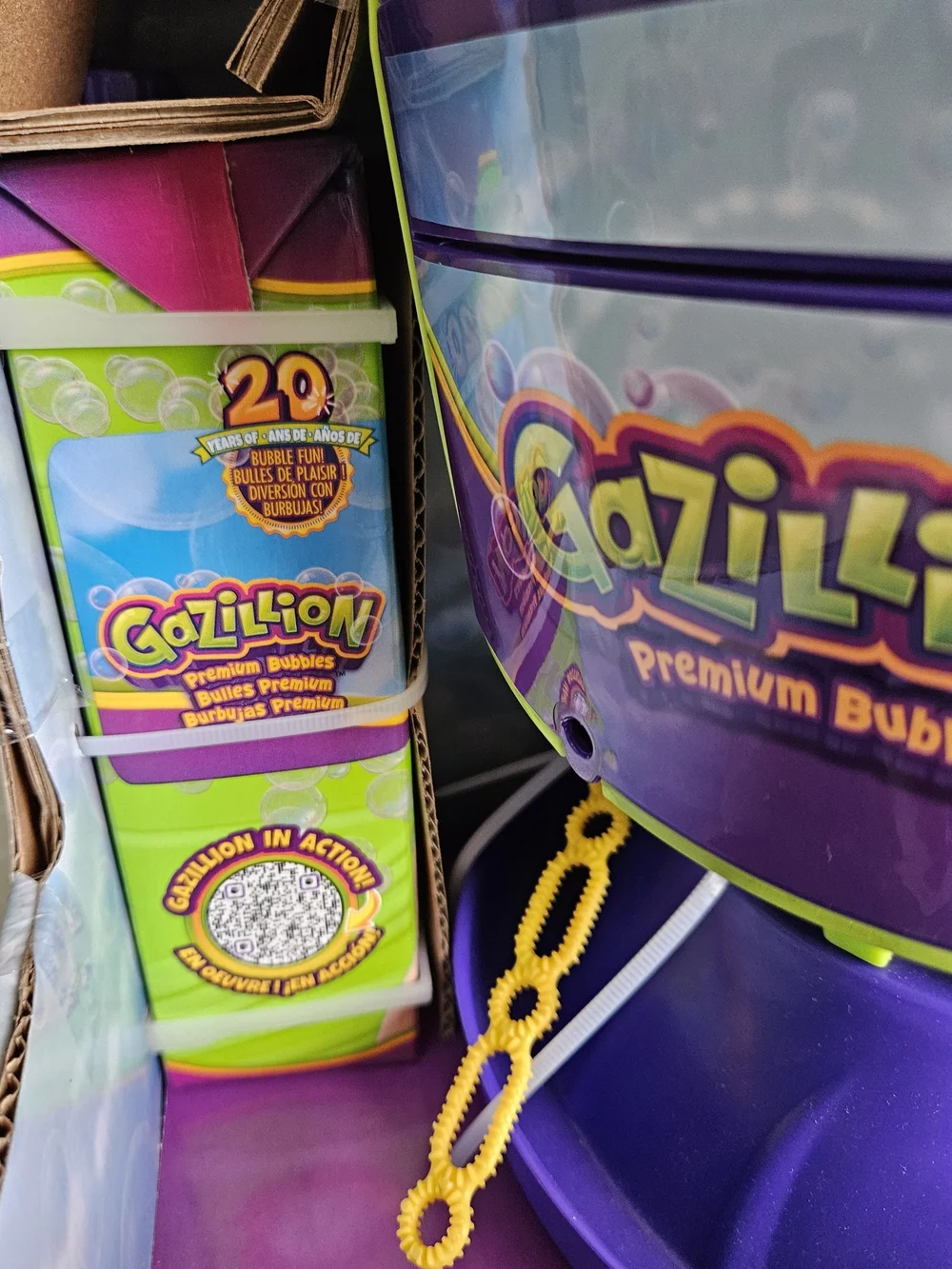 Ultimate Bubble Machine Playset - Green & Purple